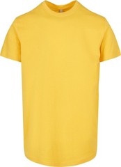 Build Your Brand Basic Round Neck Tee BB010 – Ribbed Crew Neck