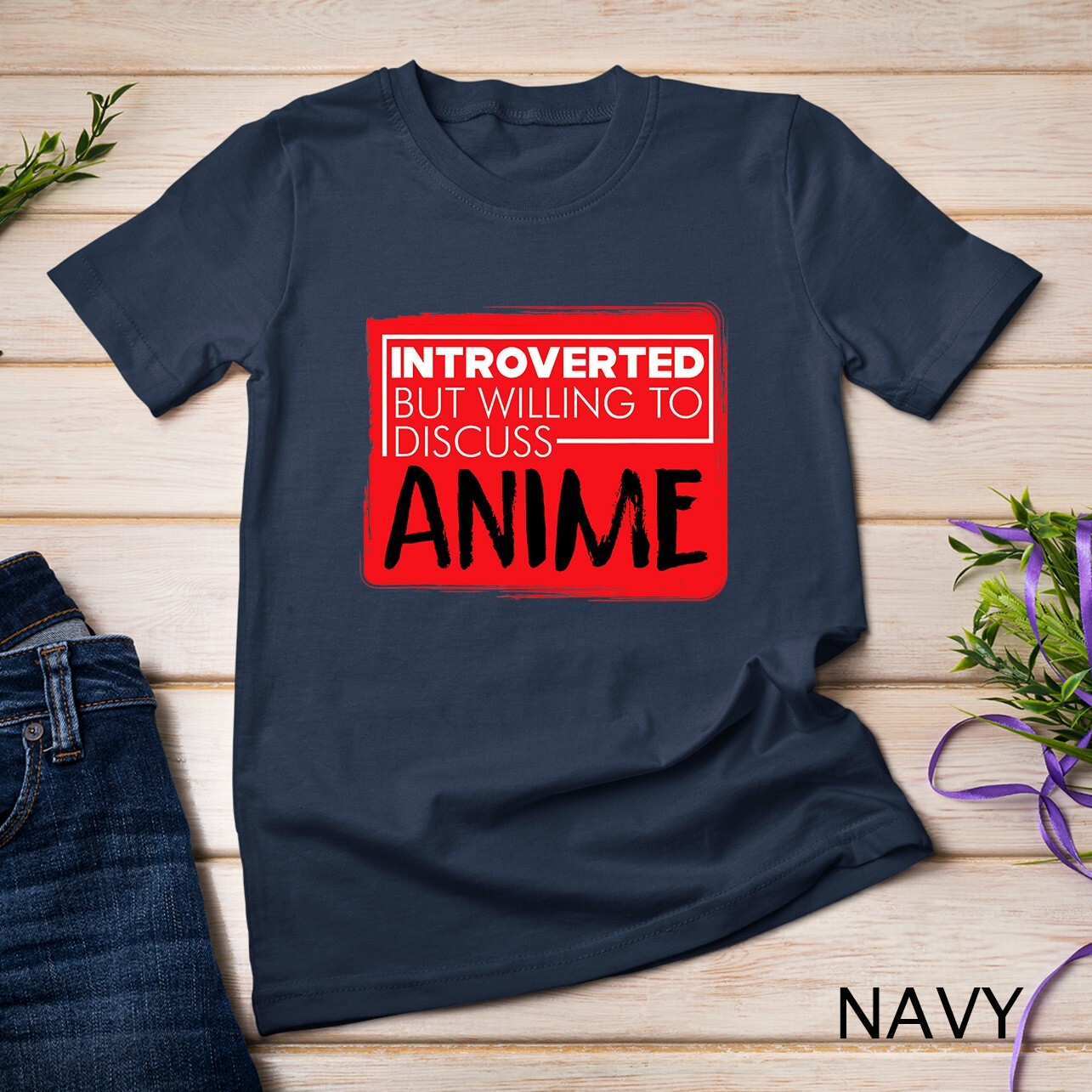 Funny Anime Japanese Animation Lovers Pun Quote Men Women T-Shirt Unisex T-shirt gallery