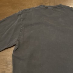 Brandy Melville John Galt Brooklyn Oversized Tee Large – Black & Red Sewn On