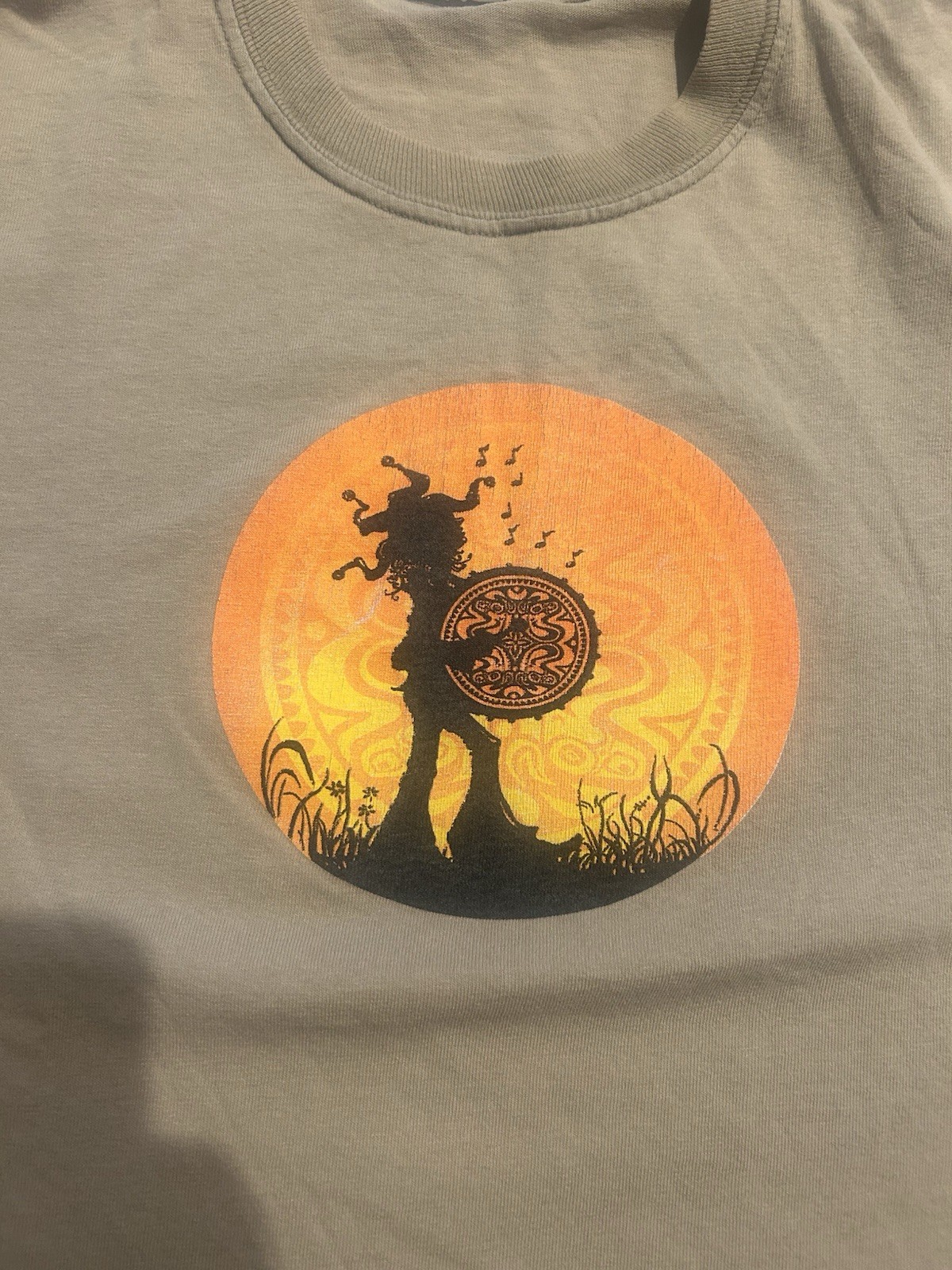 Vintage Govt Mule T-shirt Size XL Tour Jam Band 2005 Caravan Tour Art Music gallery