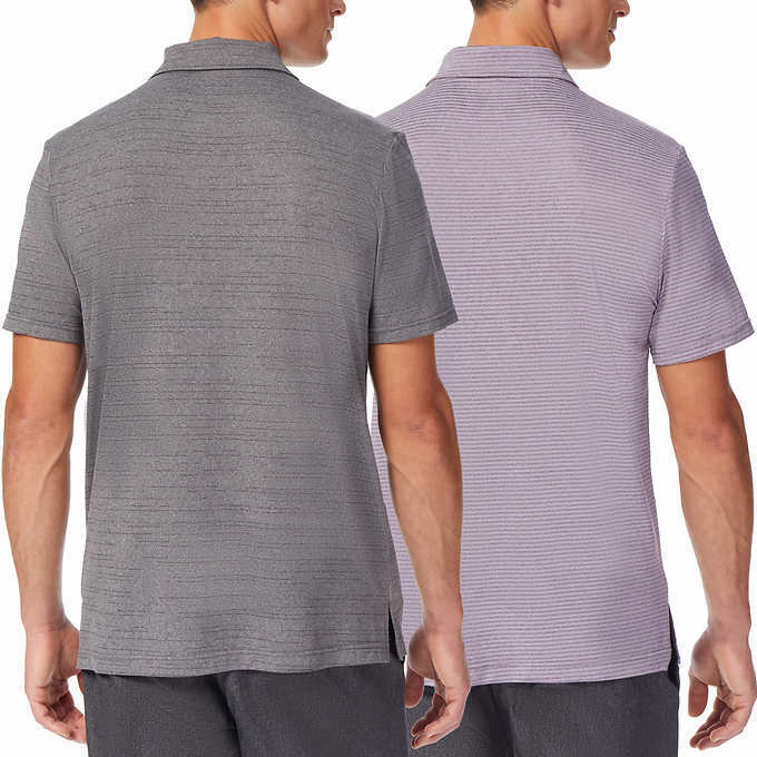 32 DEGREES Cool Men’s Polo Performance 2 Pack H34 gallery
