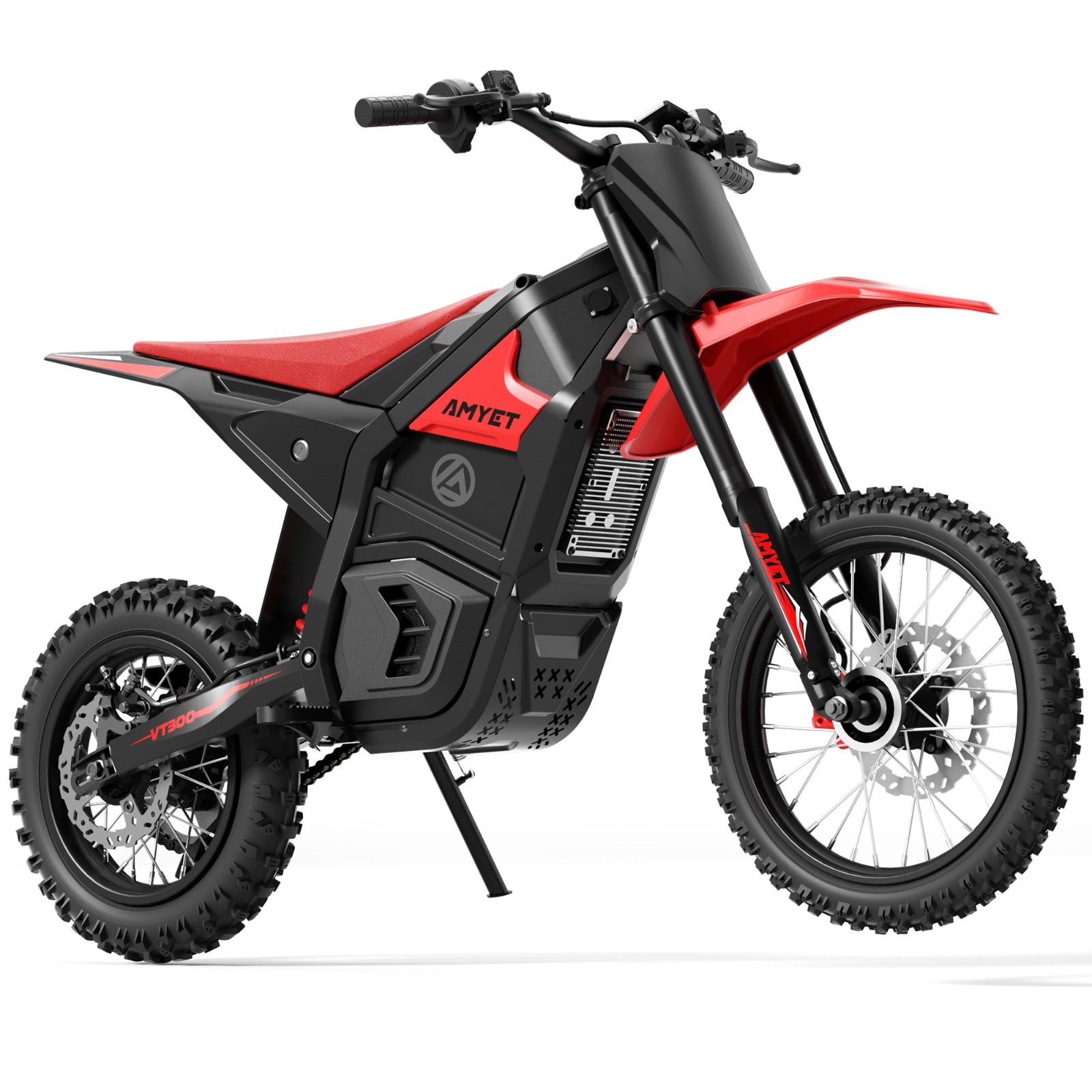 Electric Dirt Bike 3000W Peak Electric Motorcycle 48V 23.4AH E-MoutainBike 40MPH