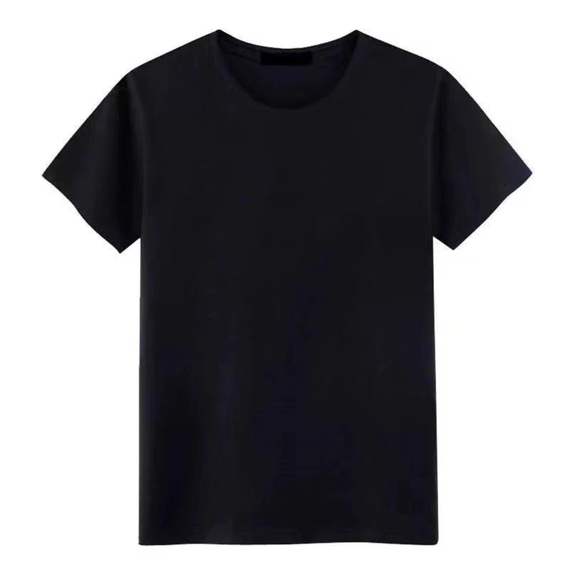 Universal Men's Polyester Fiber Plain Crew Neck Tee Short Sleeves T-Shirt M-5XL gallery