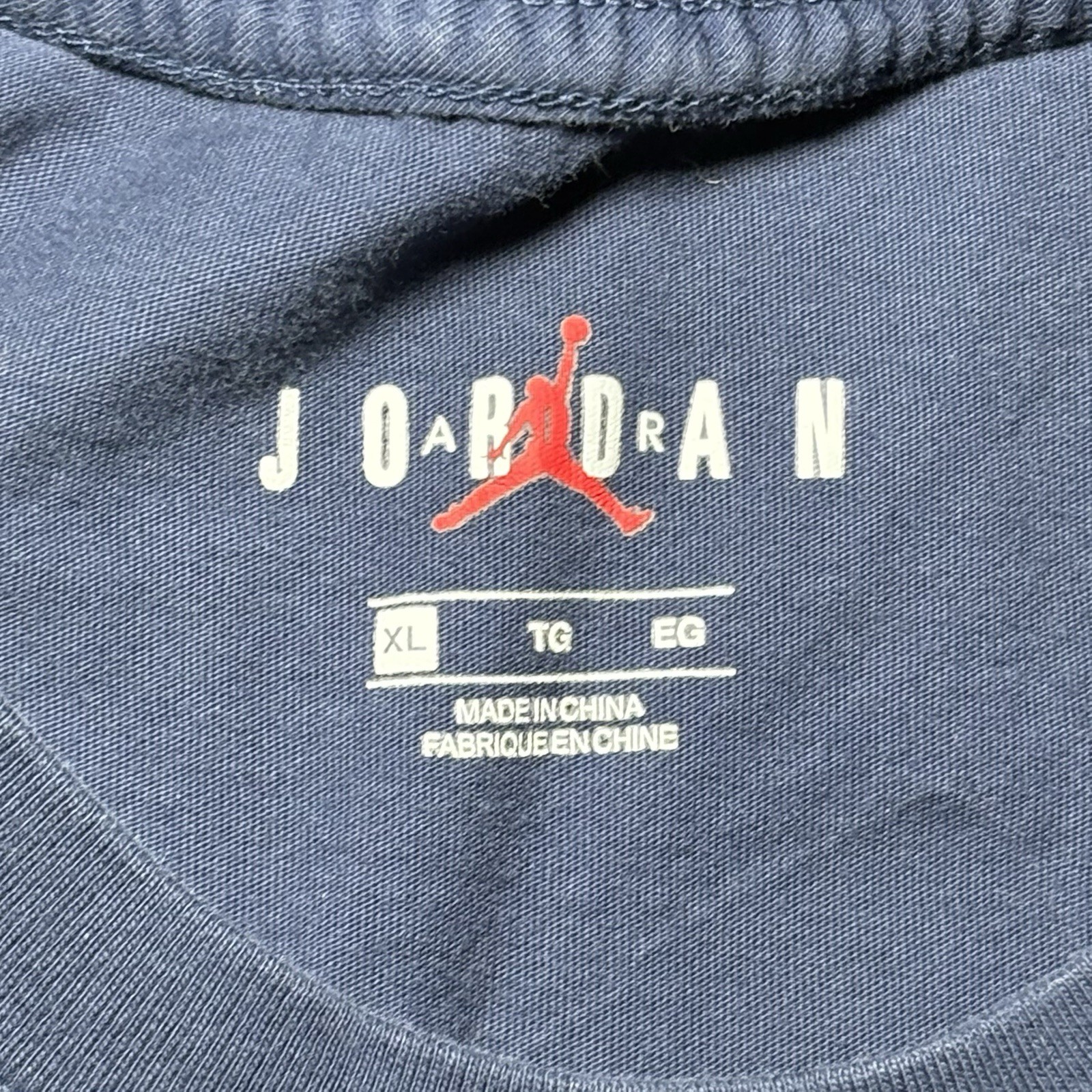 Nike Air Jordan Sticker Mash Shirt Size XL gallery