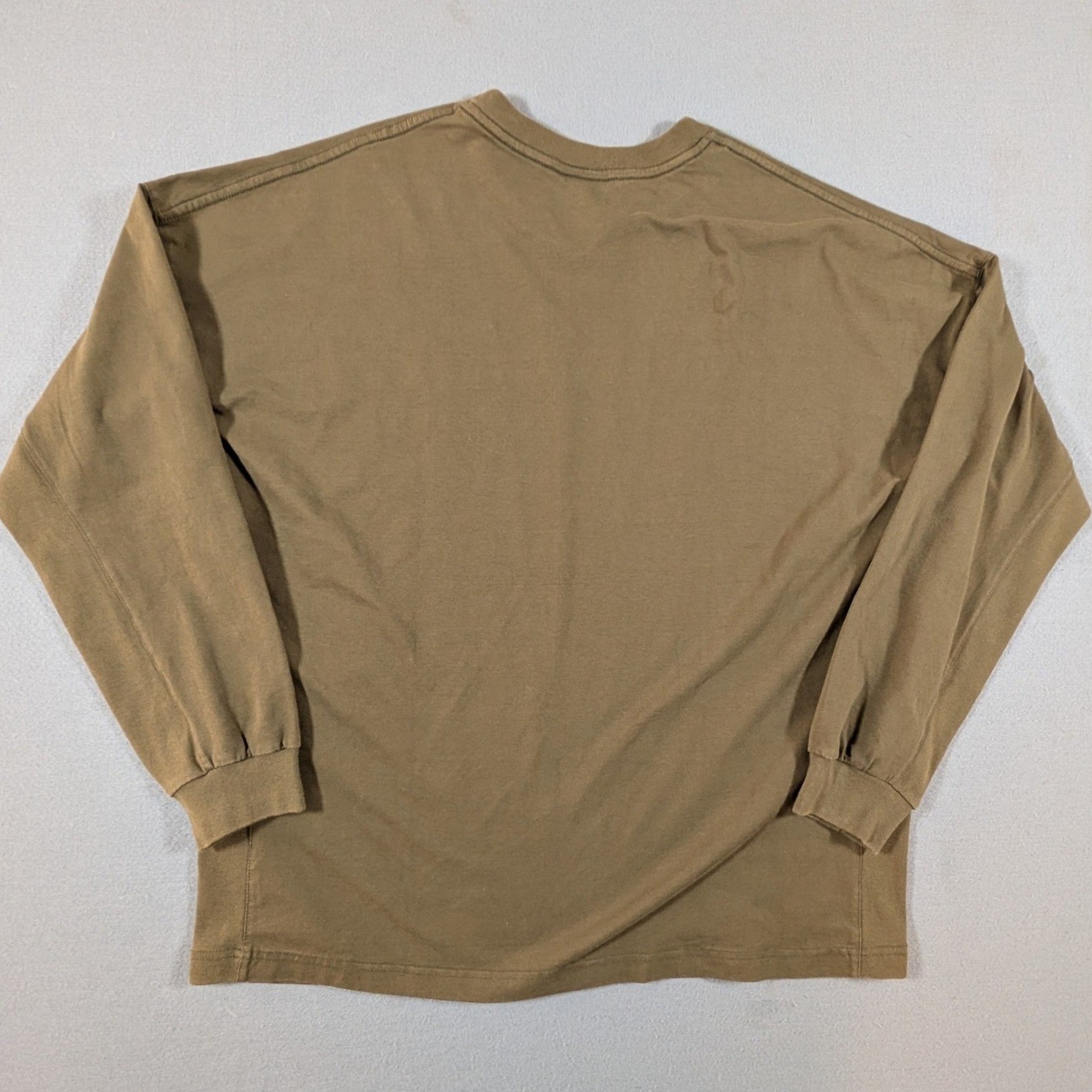 YoungLA Long Sleeve T-Shirt Mens Medium Olive Green Relaxed Fit gallery