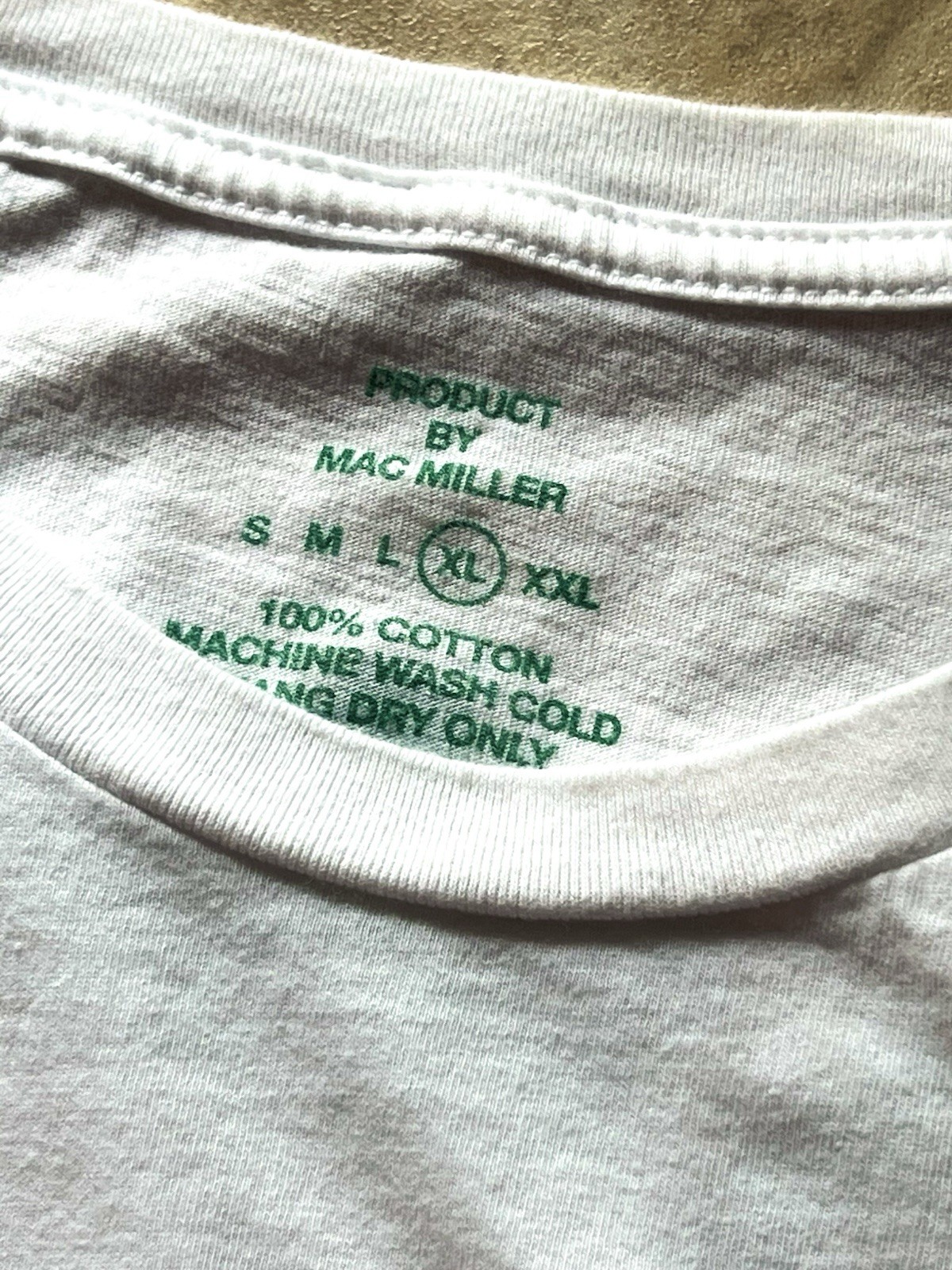 Mac Miller Swimming Graphic Long Sleeve Crewneck T-Shirt Cotton Knit XL gallery