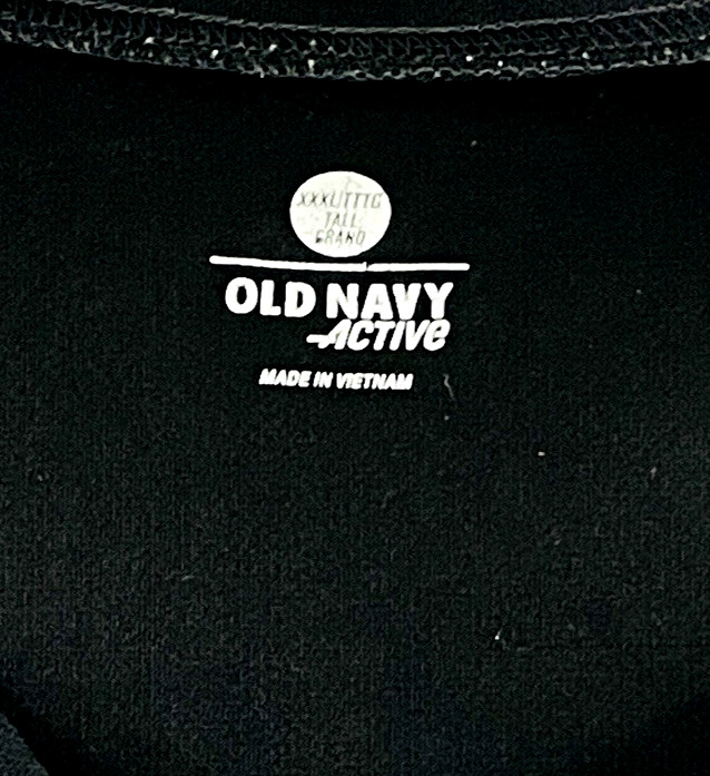 Black T-Shirt Big & Tall XXXL Nylon Old Navy Active Workout or Dress gallery