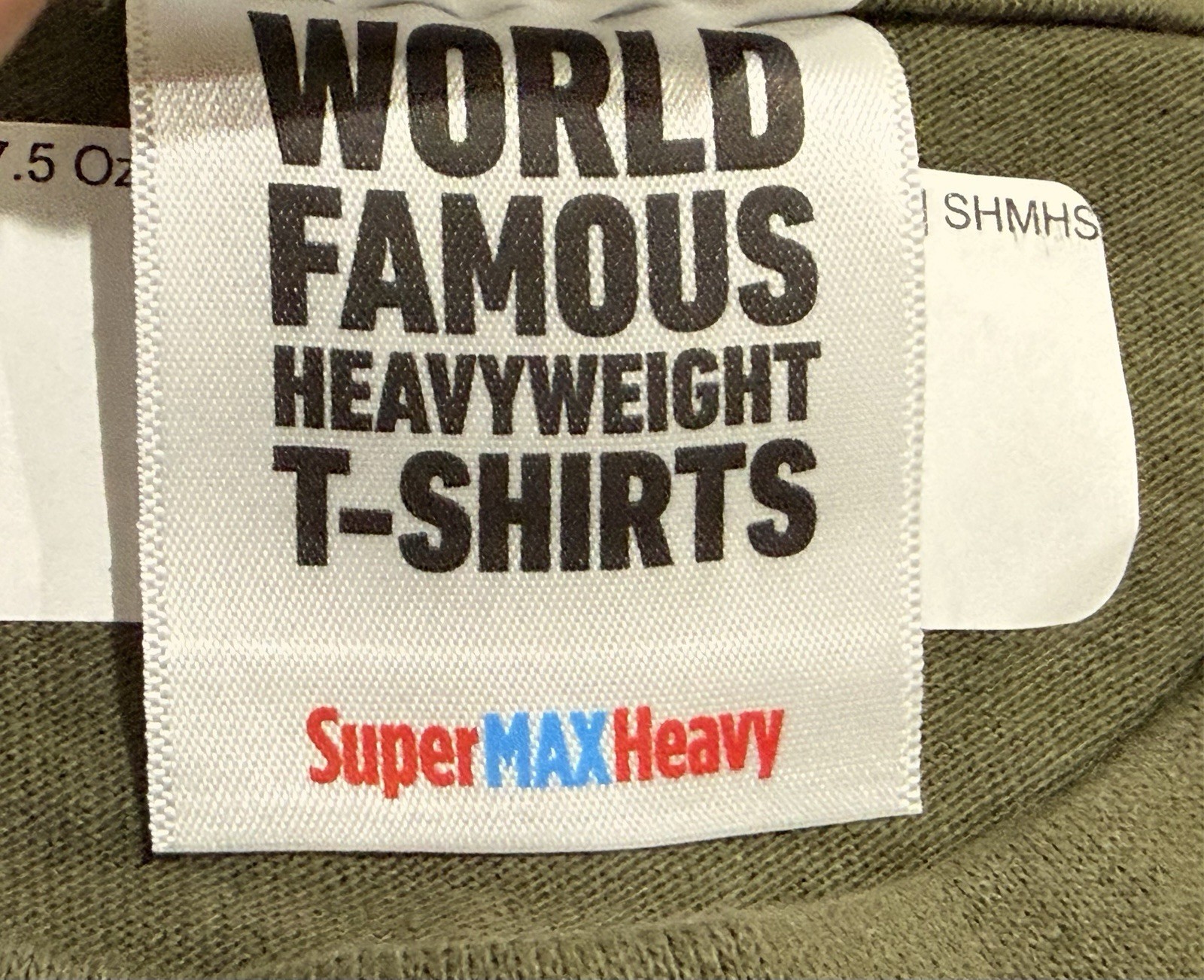 Shaka Wear Max Heavyweight Short Sleeve T-Shirt Olive Size XL, Qns. gallery