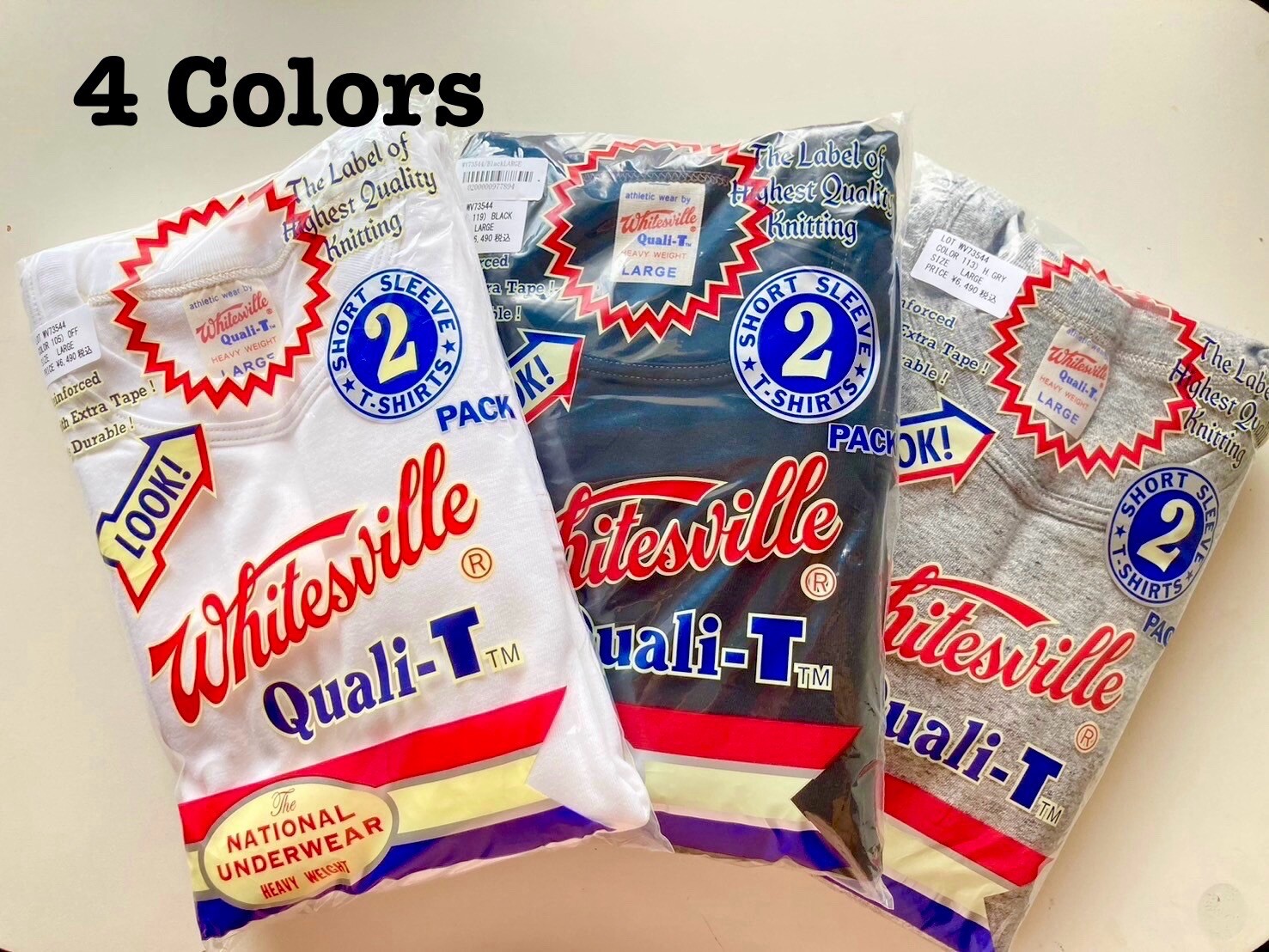 WHITESVILLE WV73544 T-SHIRT TOYO (2 items included in 1 pack) gallery