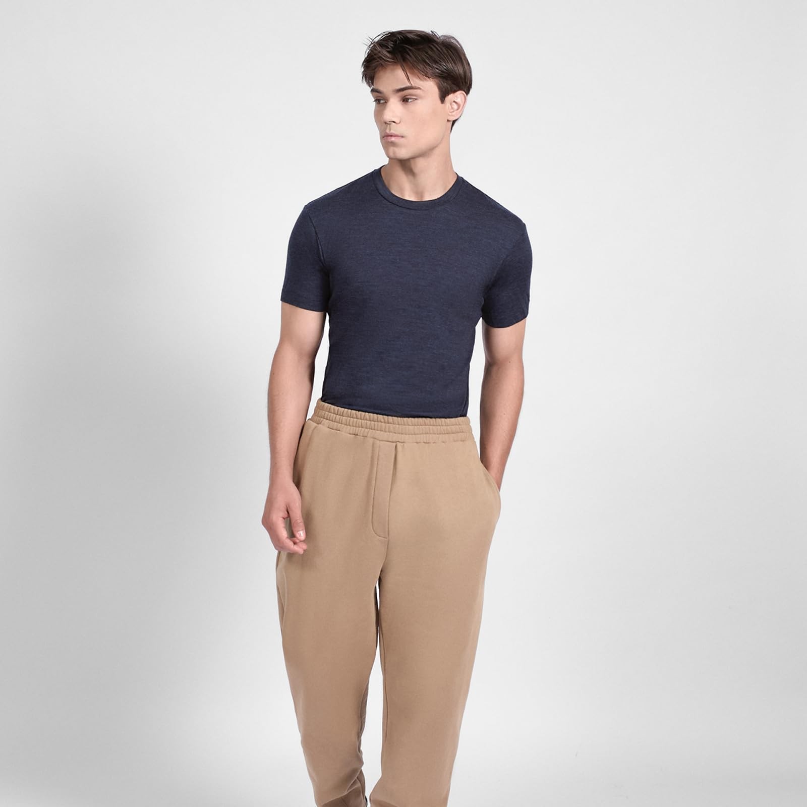 Men's Merino Wool T-Shirt – Ultra Soft, Odor Resistant, Temperature Control &... gallery