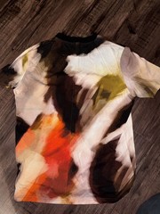 Givenchy Abstract Art Tee by Riccardo Tisci size XS