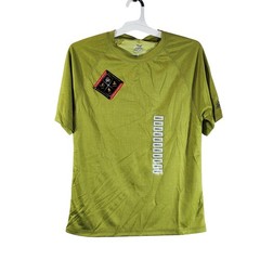 ZeroXposur Men’s Sun Protection Athletic Shirt, Lime, Size S, NWT