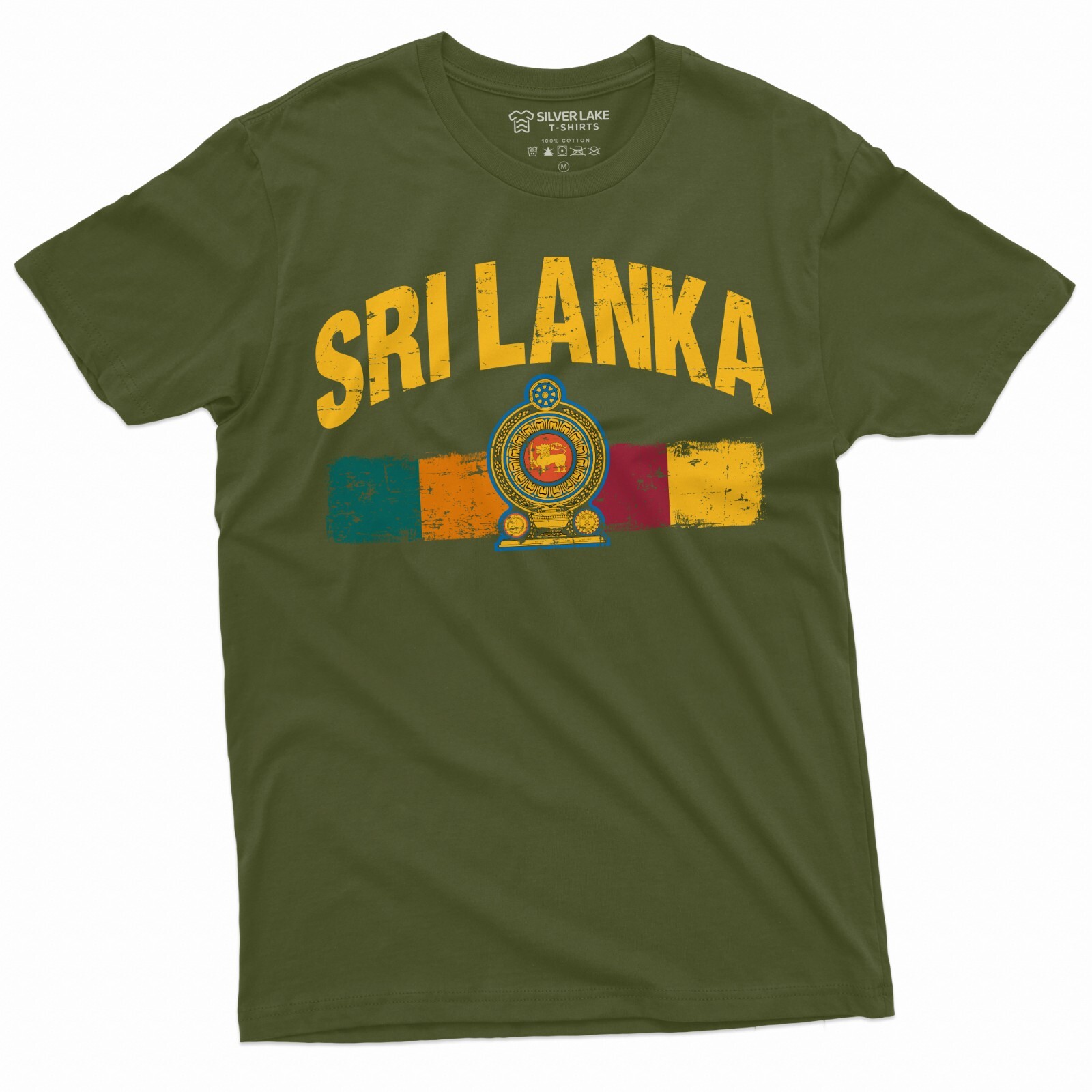 Sri Lanka T-shirt National Patriotic Sri Lankan Tee Shirt Mens Womens Tee gallery