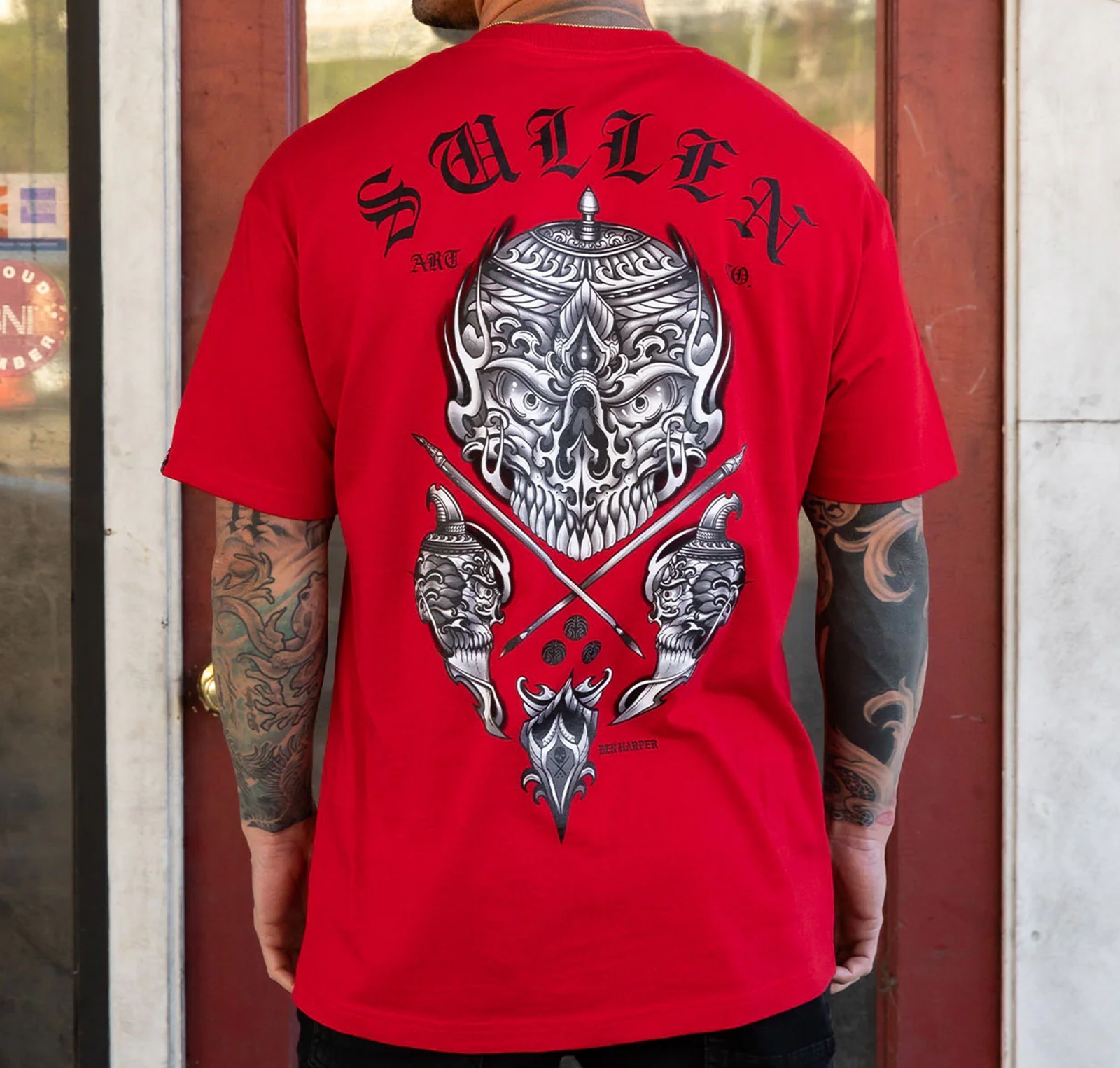 Sullen Art Collective Harper Badge Standard SCM7808 Short Sleeve Men`s T-shirt gallery