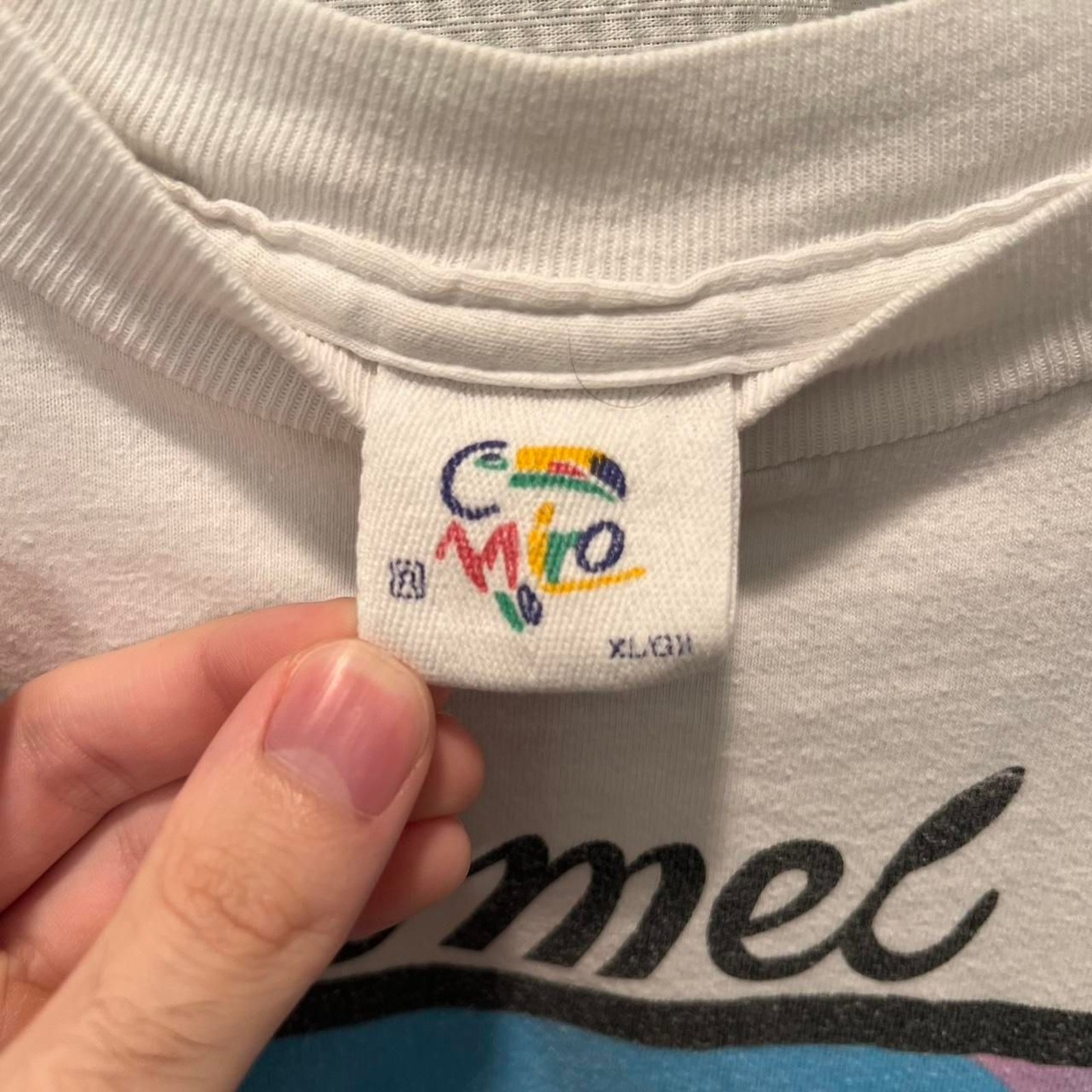 White vintage Miro Overseas Cozumel fish graphic tee gallery
