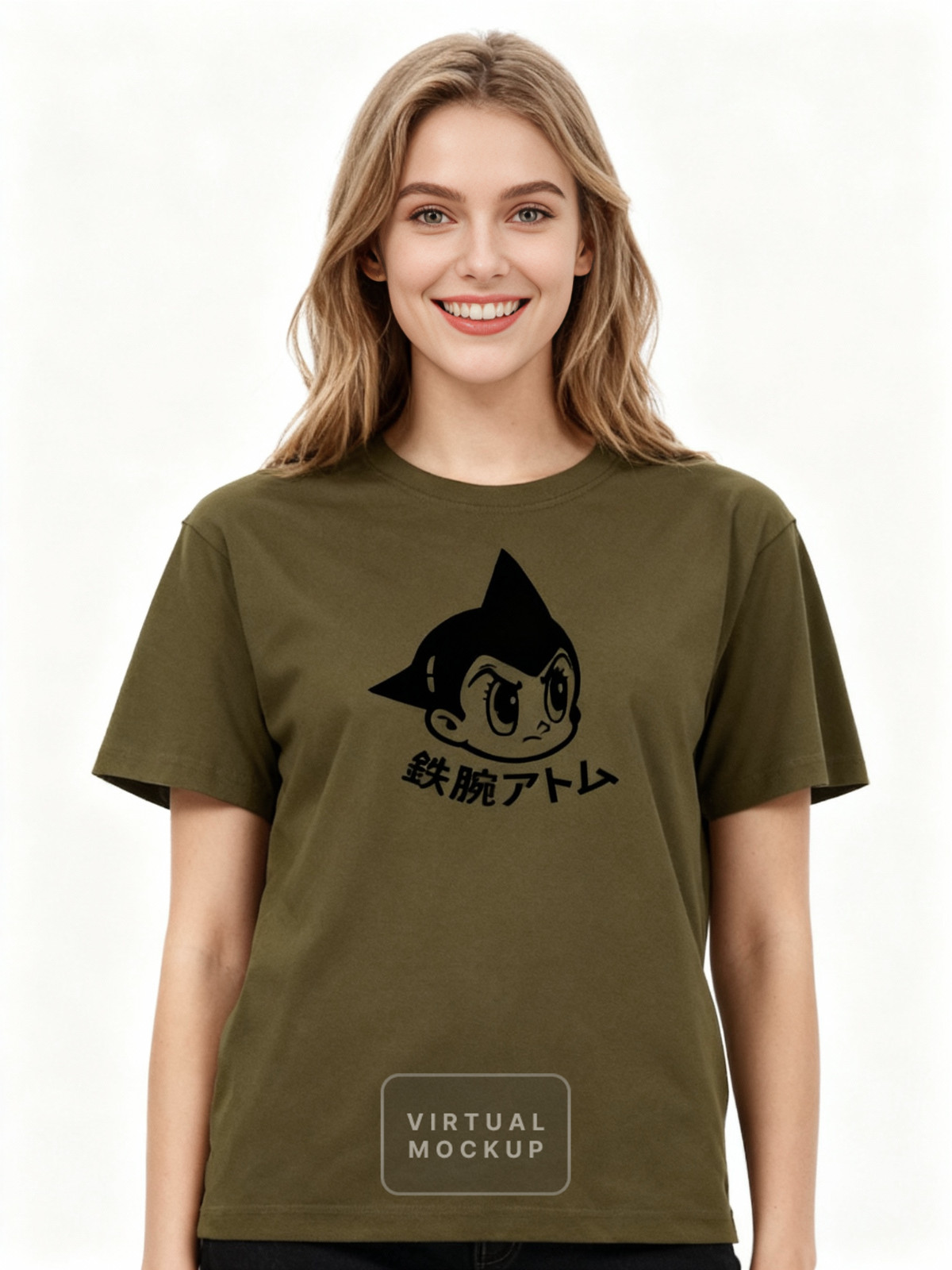 UNISEX MEN WOMENS TEE TSHIRT ASTRO BOY CLASSIC RETRO CARTOON FACE 80'S FAVORITE gallery
