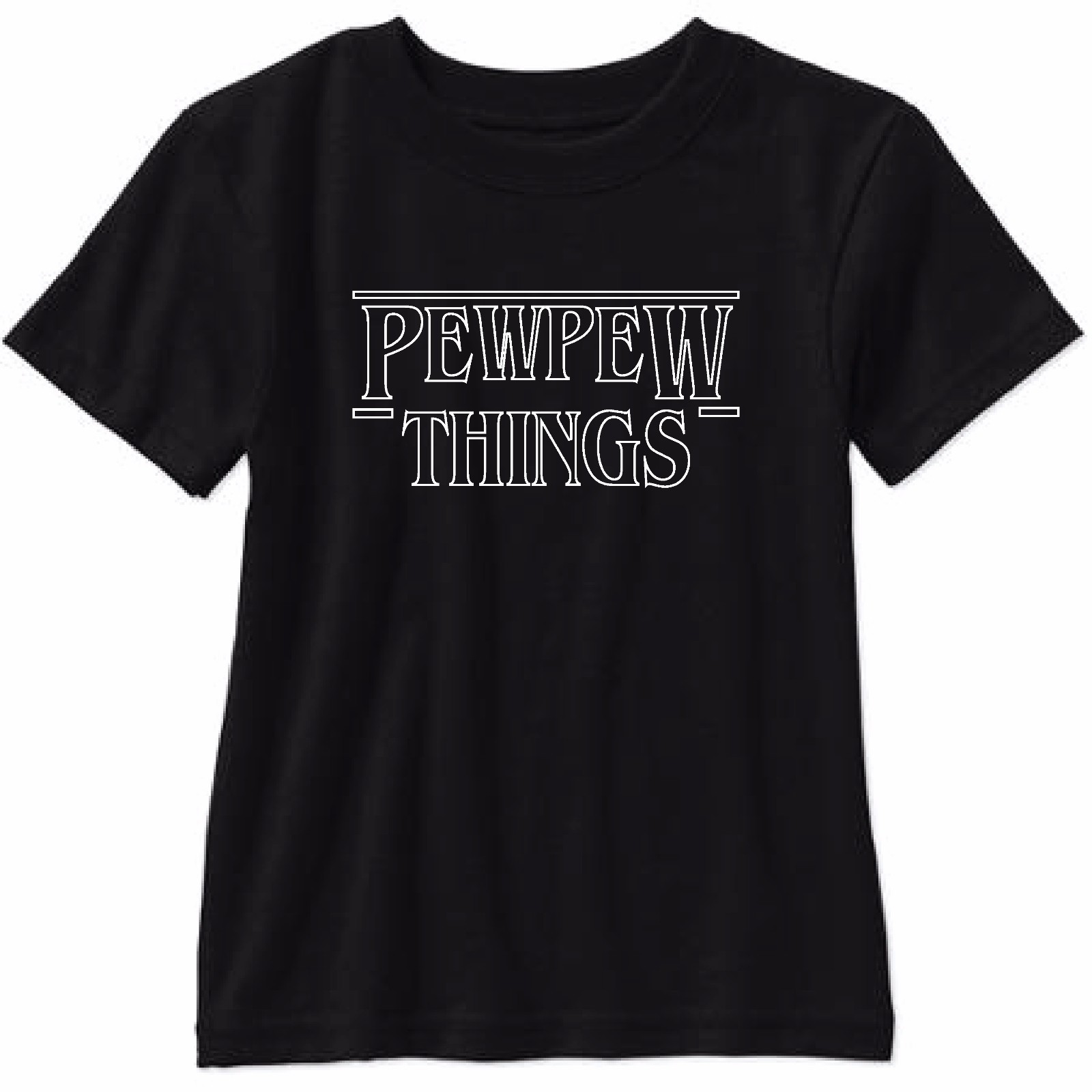 PewPew Things Short Sleeve T Shirt AR15 M16 1911 M9 M14 2nd Stranger gallery
