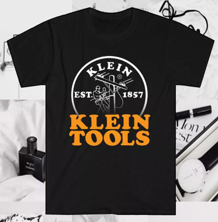 Klein Tools Est. 1857 Men’s Black T-Shirt Size S to 5XL