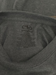 ATHLETIC WORKS Breathable Navy Blue Short Sleeve Crew Neck Pocket T-Shirt Sz S*