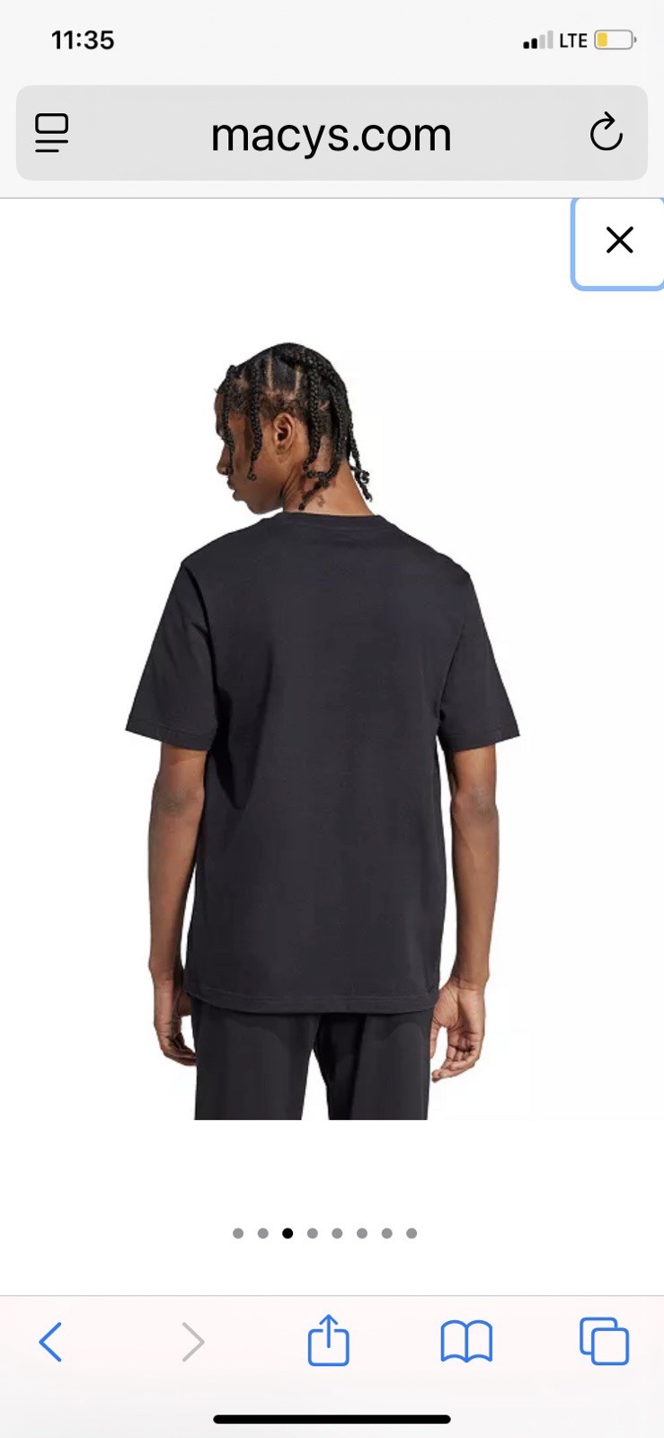 Adidas-Lounge Slides Pocket T-Shirt-Men’s Size: Medium-Color: Black/White-NEW!! gallery