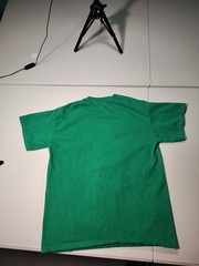 2000s Y2K 2010 Popeye Spinach Cartoon All Over Print Licensed T-Shirt M