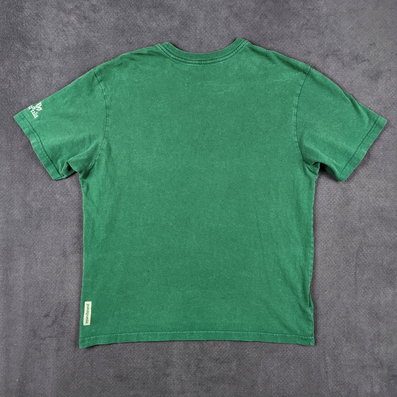 Patagonia Shirt Mens Medium Green Live Simply Big Dipper Short Sleeve Tee USA gallery