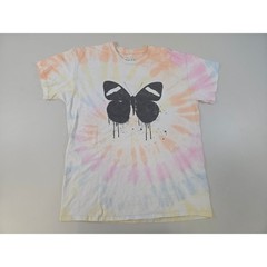 Ed Sheeran Mathematics Tour Tie Dye Butterfly Graphic T-Shirt Mens Large