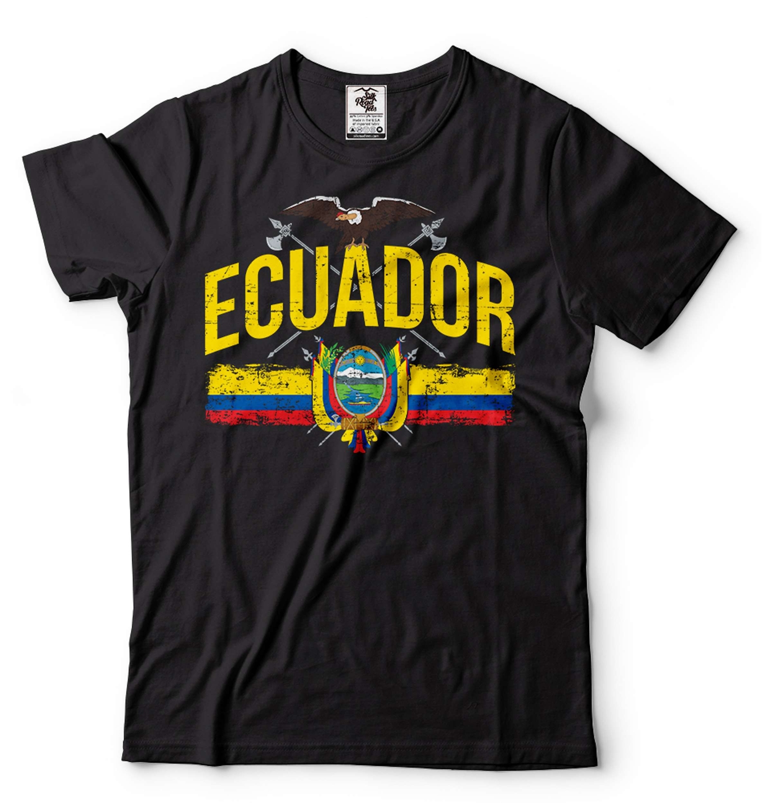 Mens Ecuador Patriotic Shirt Ecuadorian Gift Ecuador National Country Flag Shirt gallery