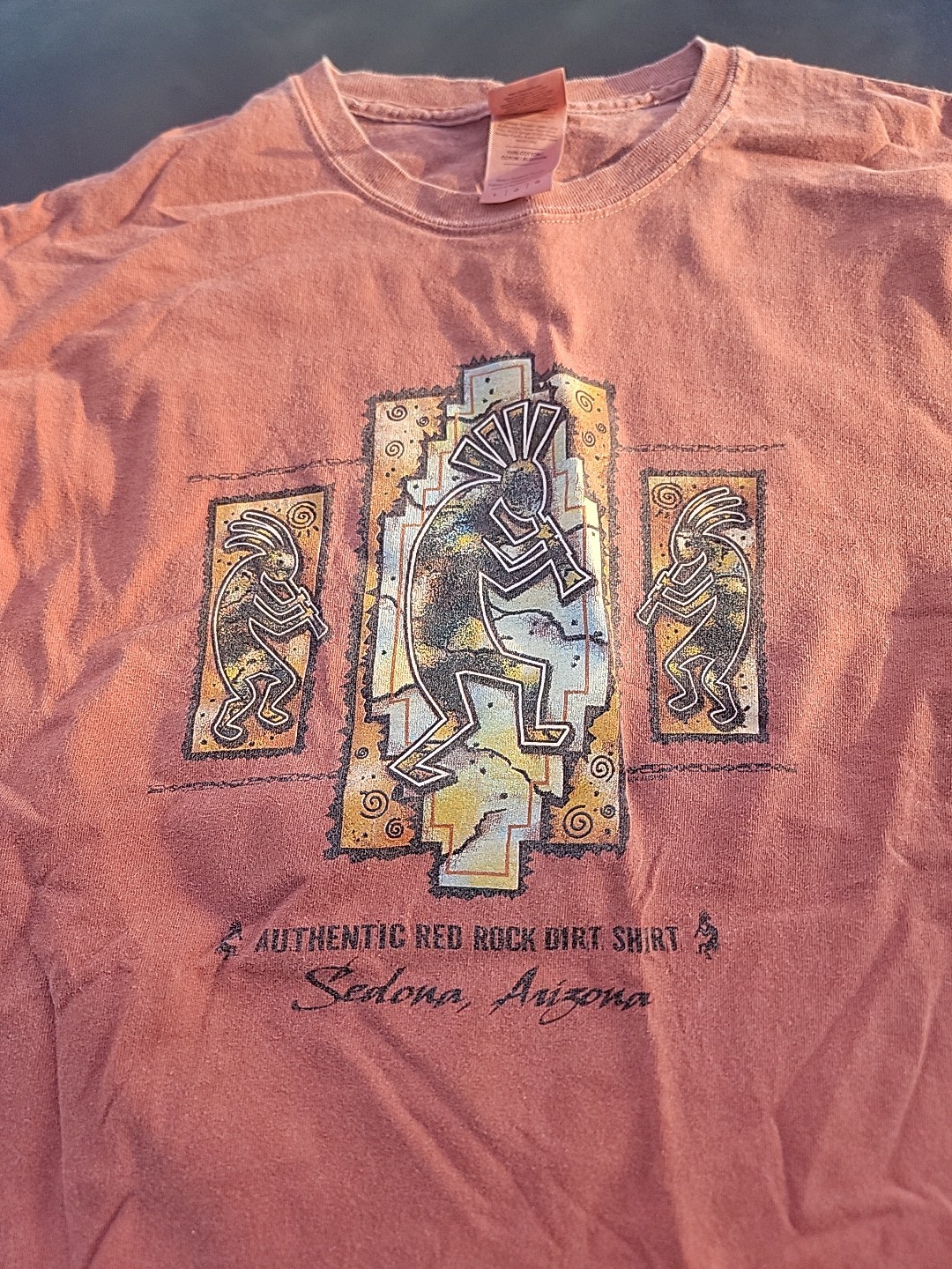 Sedona Arizona Red Rock Dirt Shirt. Size L. Small Stain On Front gallery