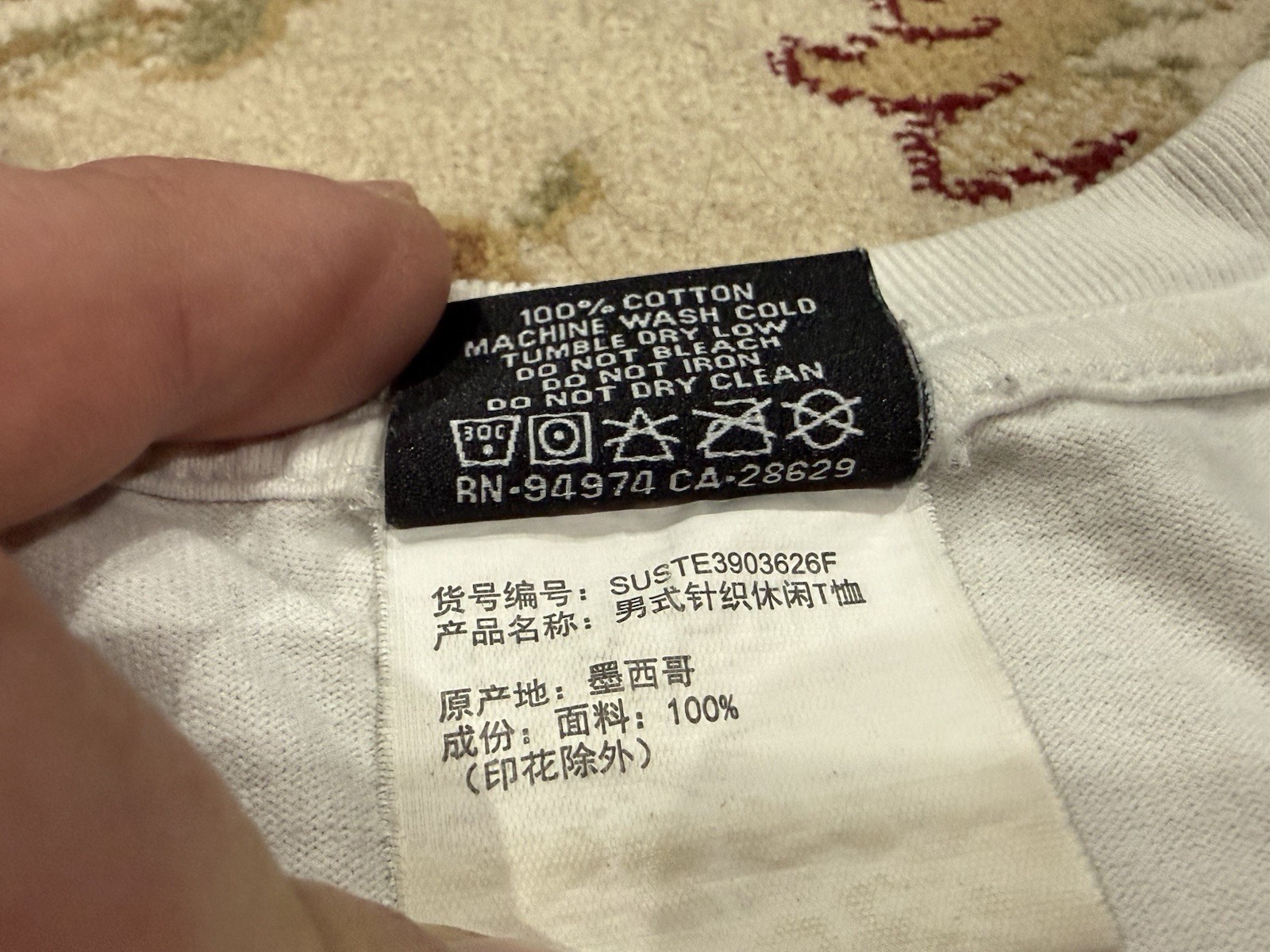 Stussy X Comme Des Garçons Surfman 80-20 Tee CDG Size L gallery