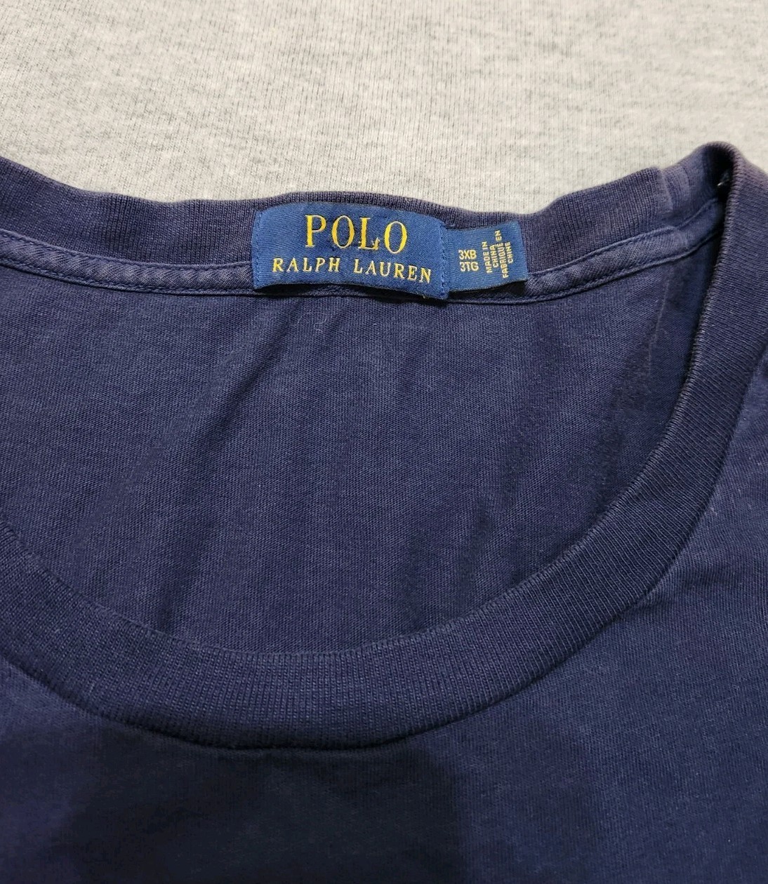 Polo Ralph Lauren Shirt Mens Blue XXXL Olympic USA Track and Field Runner Shield gallery