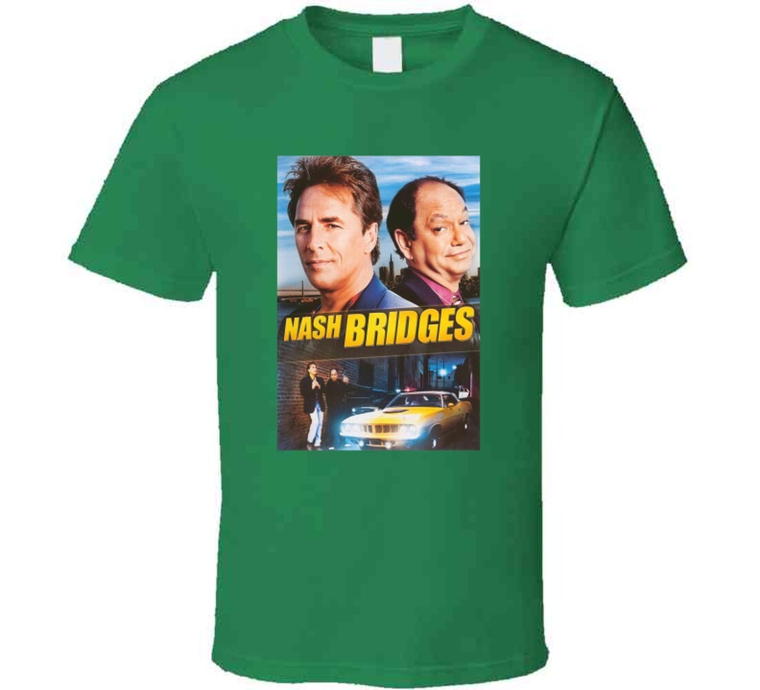 Nash Bridges Tv Show Tee 90s American Police Television Series T Shirt gallery
