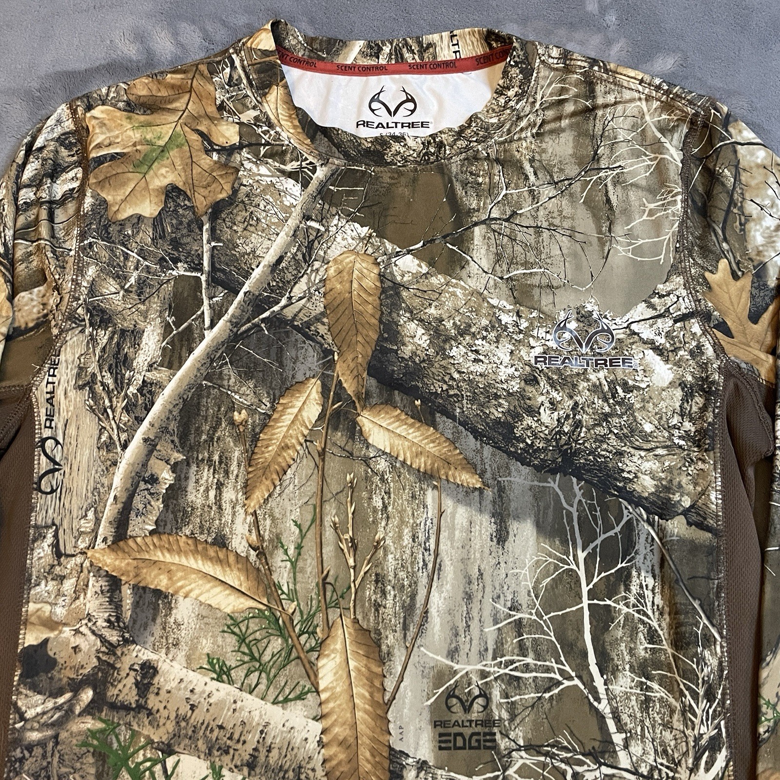 Realtree Camouflage Long Sleeve T-Shirt Men’s Small Camo Hunting Gear Outdoors gallery