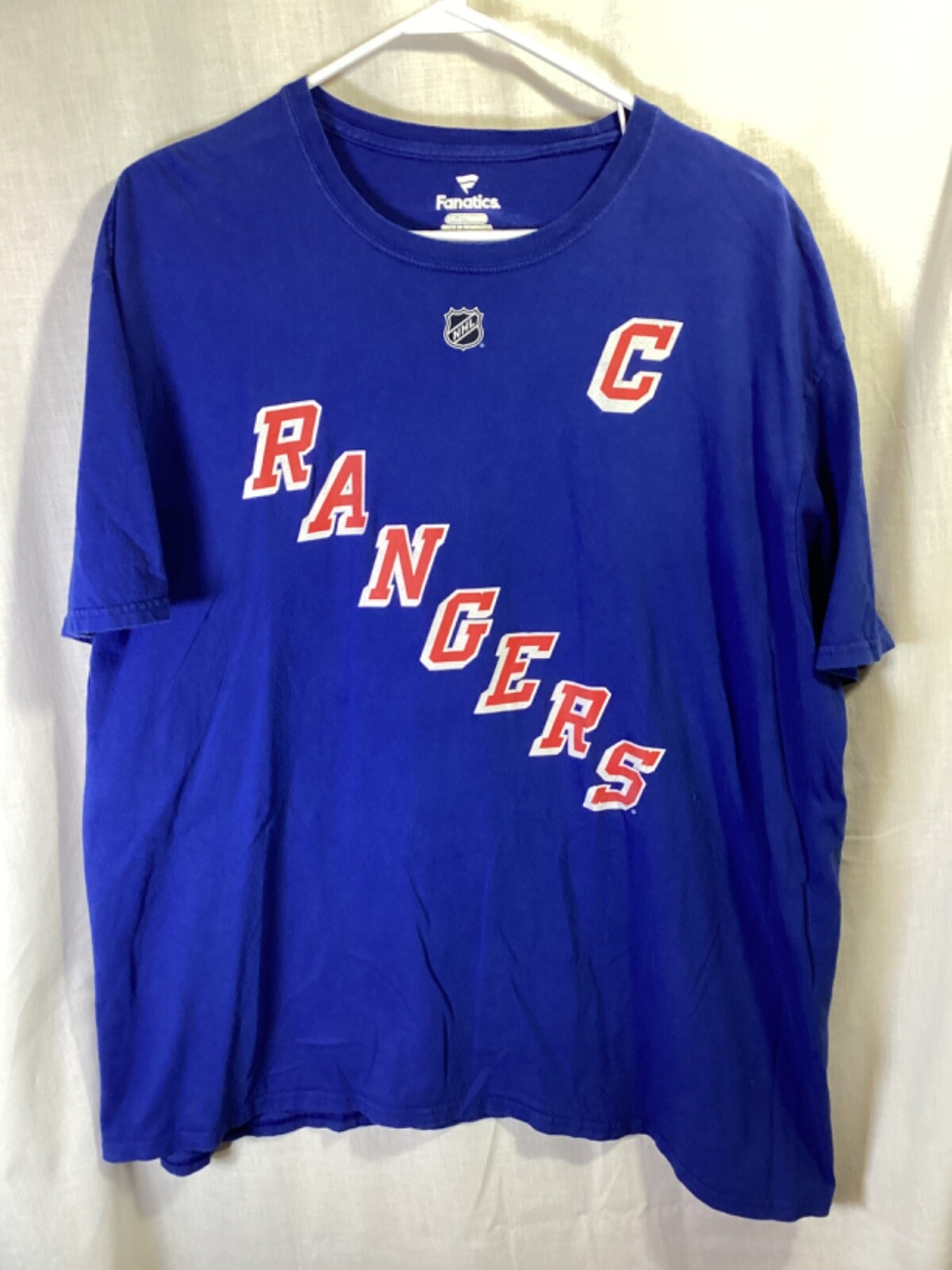 New York Rangers #8 Troubadour (Fanatics) Blue 2XL Cotton NHL Licensed T Shirt gallery