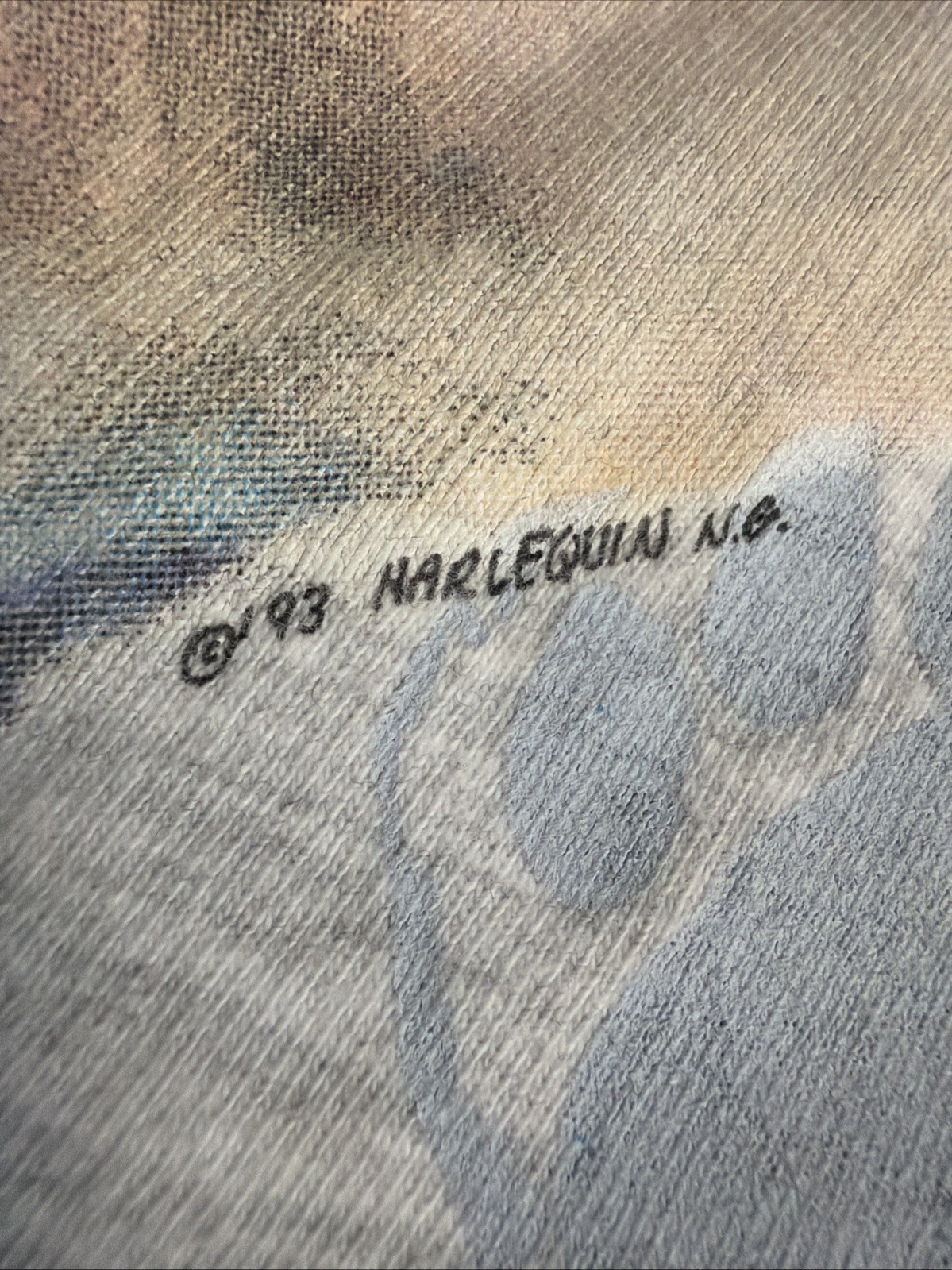 VTG 1993 Harlequin Nature Graphics Polar Bear T-Shirt Large Single Stitch gallery