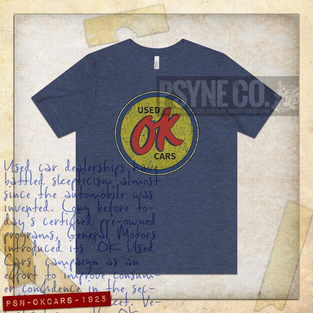 OK Used Cars 1925 Vintage Men’s T-Shirt gallery