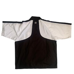 FootJoy Men’ Size XL Golf 1/2 Zip Pullover Short Sleeve Logo Golf Shirt