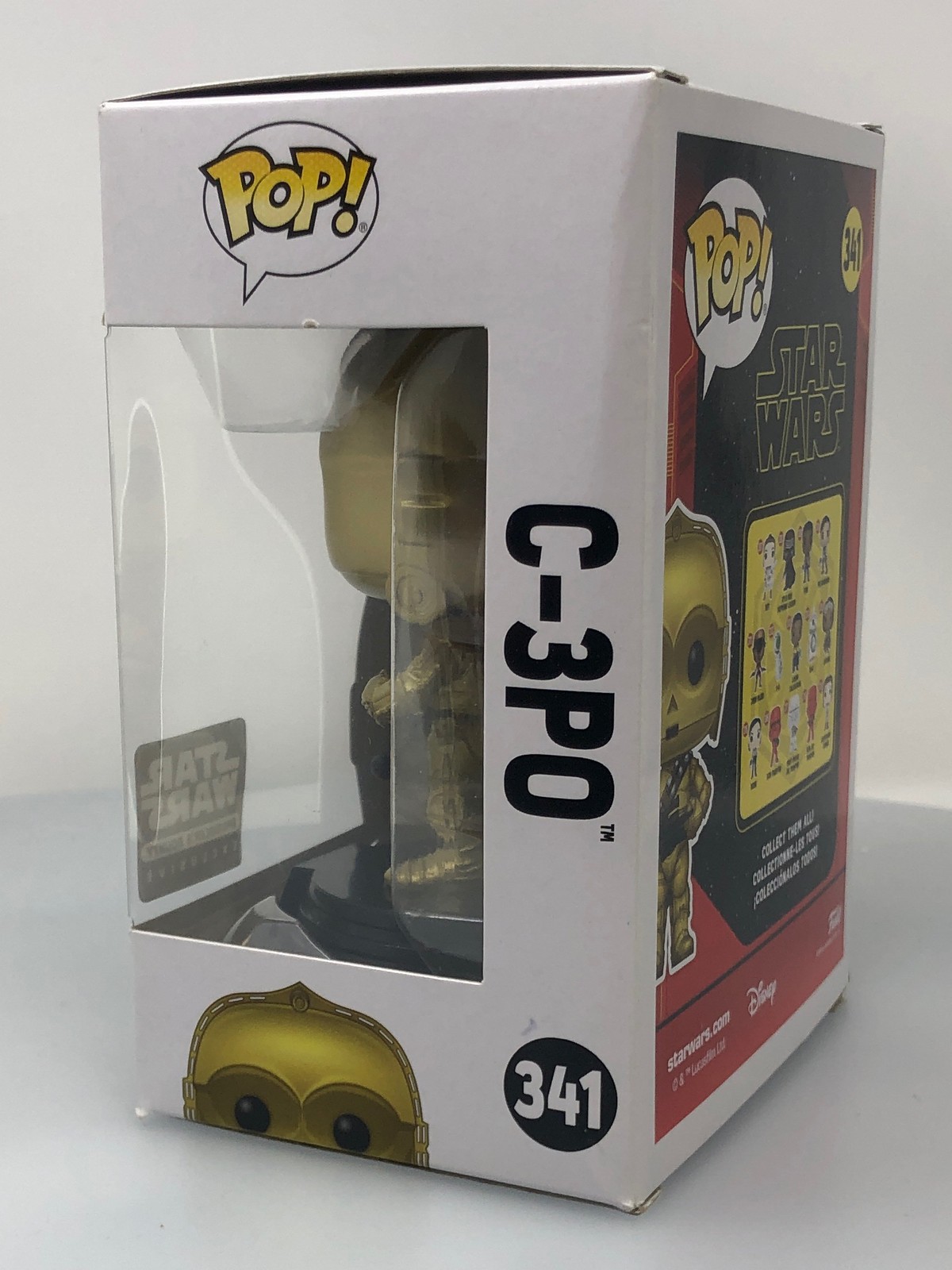 Funko POP! C-3PO with Bowcaster #341 NOT MINT