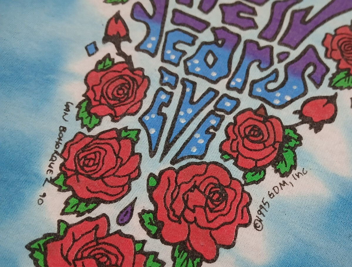 Original Vtg 1995 Grateful Dead CAPRICORN IN THE MIDNIGHT HOUR T-Shirt Size 4XL gallery