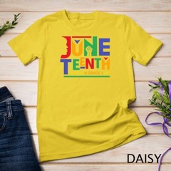 Juneteenth Freeish Since 1865 Melanin Ancestor Black History Unisex T-shirt