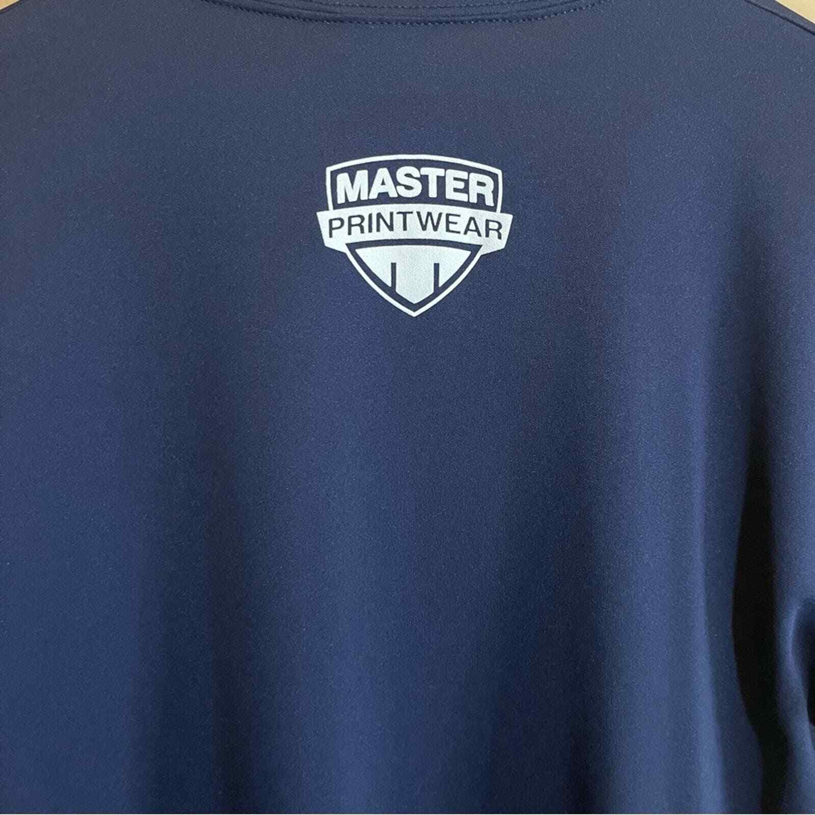 Augusta Sportswear Milwaukee Brewers Mens Navy Blue Performance T-Shirt Size M gallery