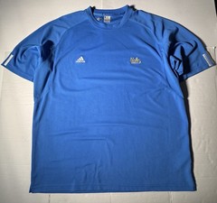 Pre Owned See Last Photo UCLA Adidas ClimaCool T Shirt Embroidered Blue Men 2XL