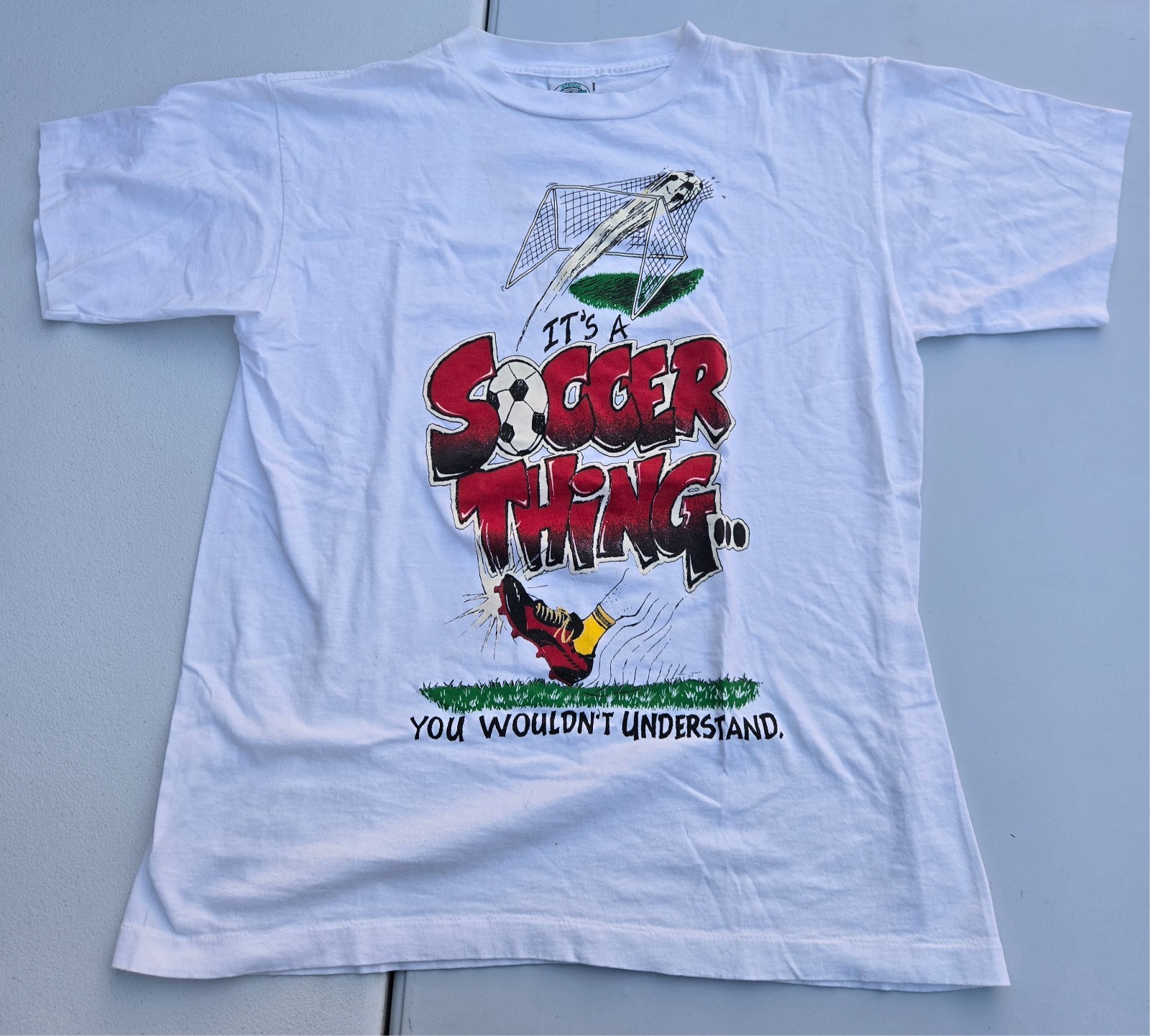 Vintage “It’s a Soccer Thing You wouldn’t Understand” Mr. Tees Shirt Large