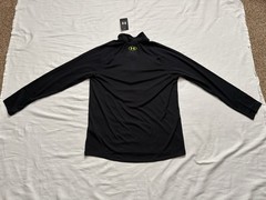 NEW Under Armour UA Tech 1/2 Zip Moisture Wicking Shirt 1328495 Men’s Size Large