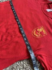 Vintage 10th Marines Arm Of Decision Soffe Shirt Red Large USA Single stitch