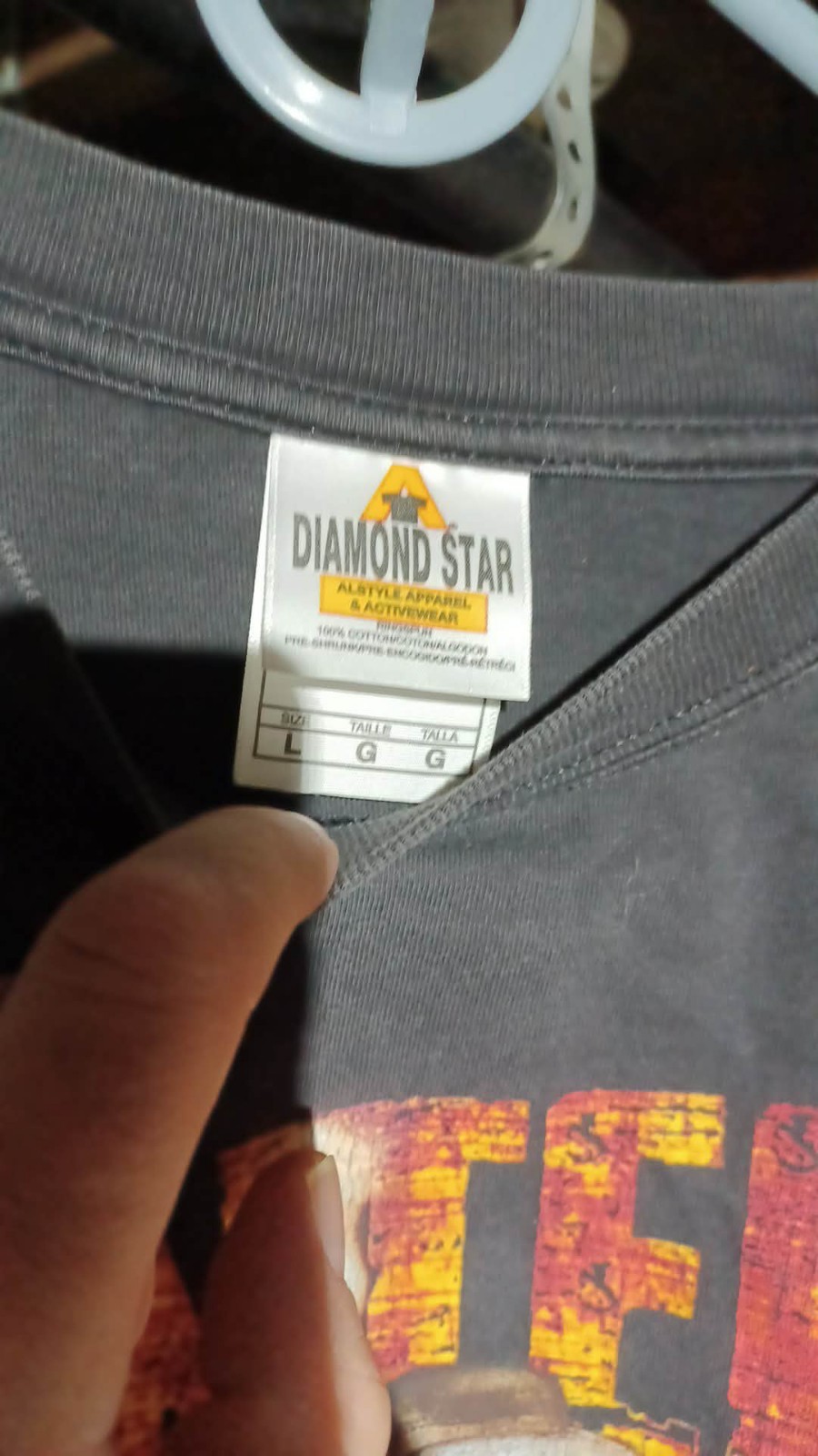 Pantera Diamond Star T Shirt Original Rare gallery