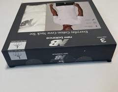 New Balance Men’s Size L 3 Pack White Tag Free Cotton Crew Neck Tee NIB