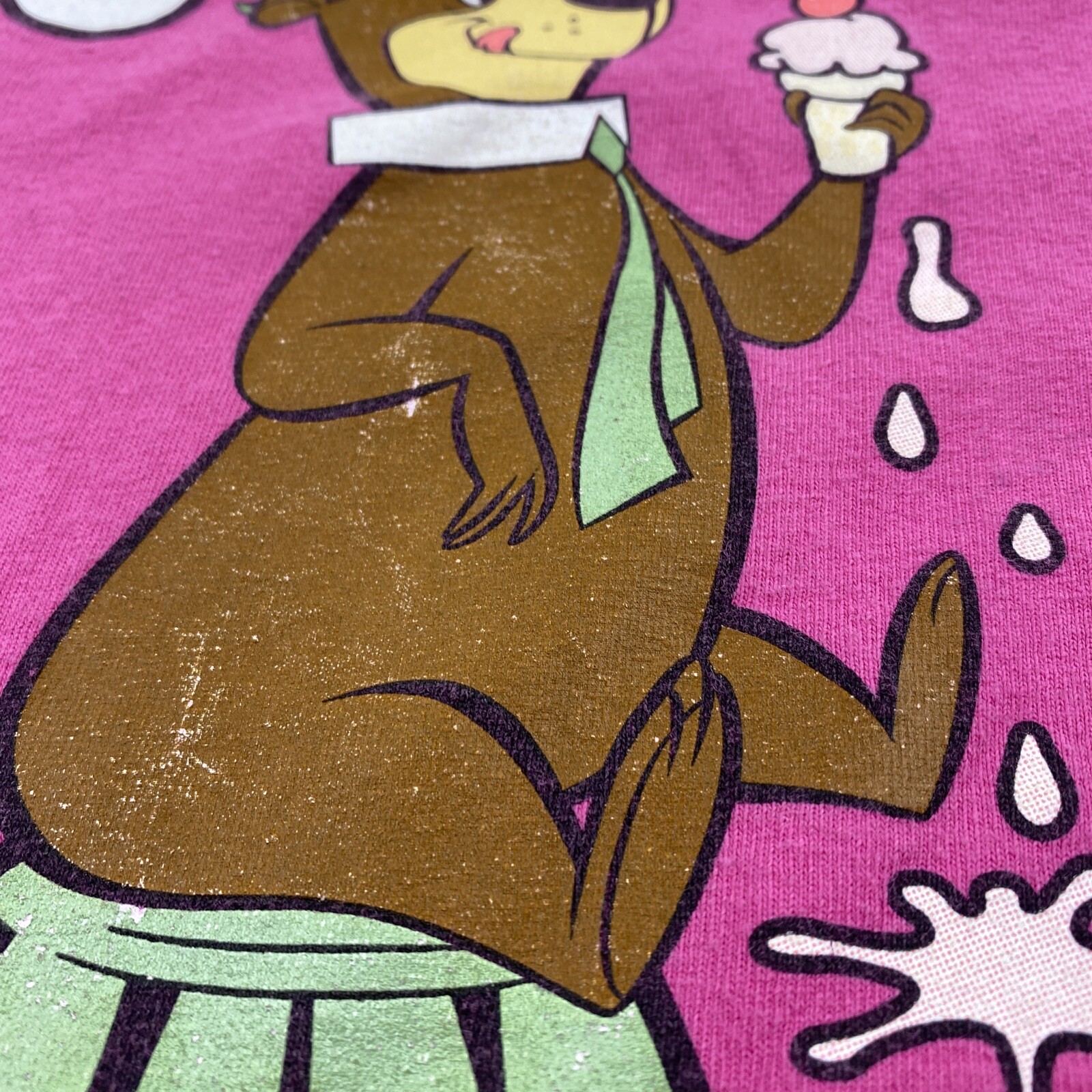Hanna Barbera Collection Graphic T Shirt Mens X-Small Yogi Bear Chillin 90s Y2K gallery
