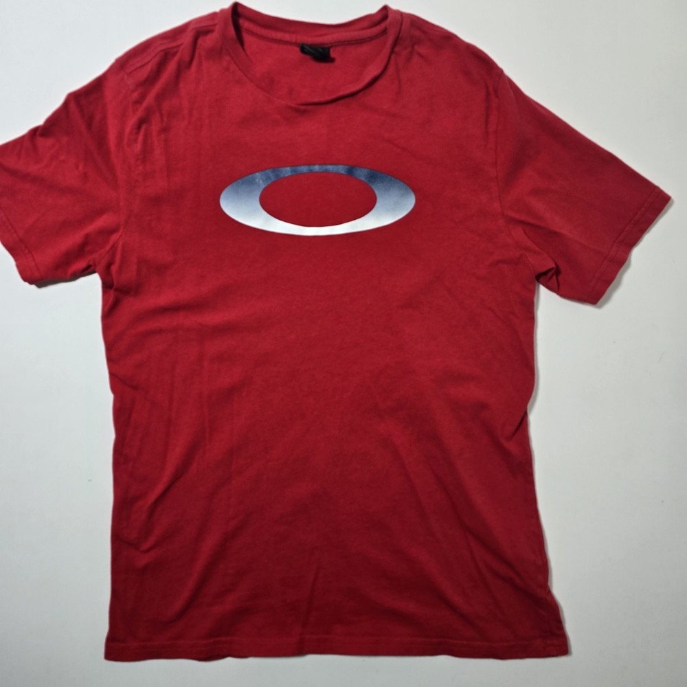 Oakley Men’s O-Bold White Ellipse Tee T-Shirt Size Small