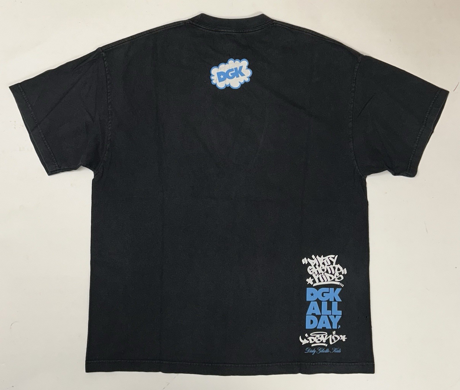 Vintage DGK Dirty Ghetto Kids Sky’s Not The Limit Skate Tee Skateboarding XL 00s gallery